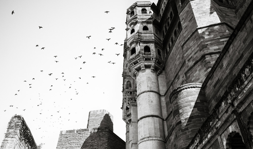 Mehrangarh Fort, Jodhpur, Rajasthan, India.