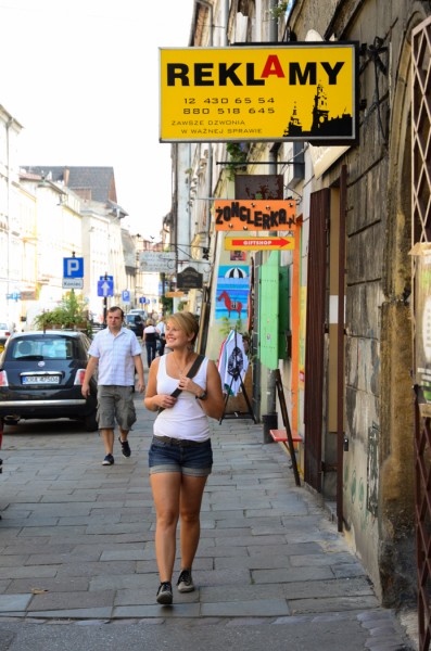 small shops in Kazimierz