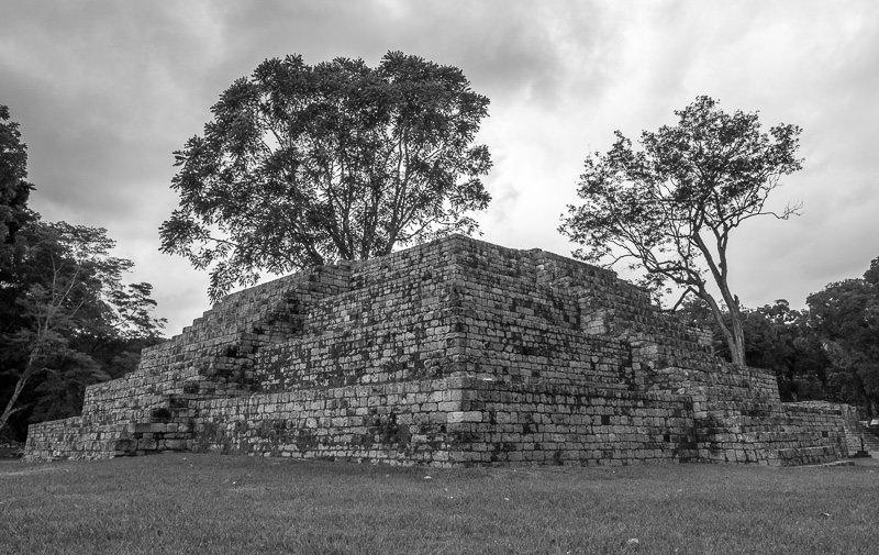 Structure #4 at Copan, Honduras' Mayan ruins. GreatDistances / Matt Wicks