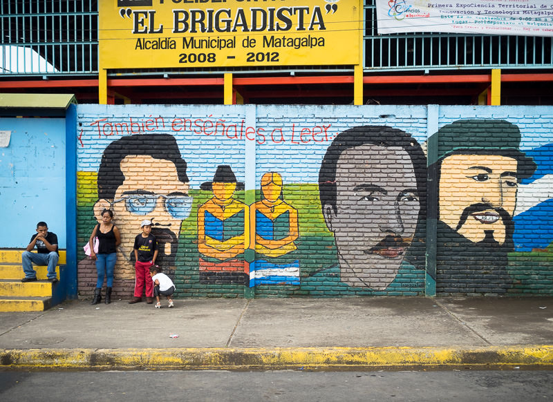 A mural of political heroes in Matagalpa. Day of the Dead in Matagalpa, Nicaragua - GreatDistances / Matt Wicks