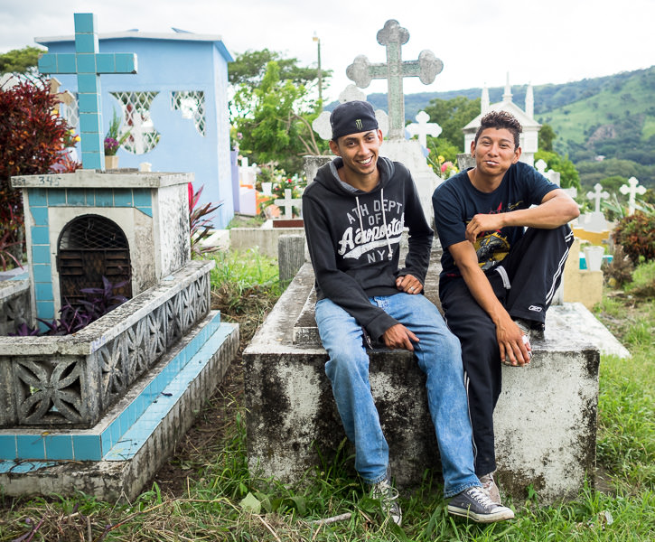 Dia de los Muertos bros. Matagalpa, Nicaragua. GreatDistances / Matt Wicks