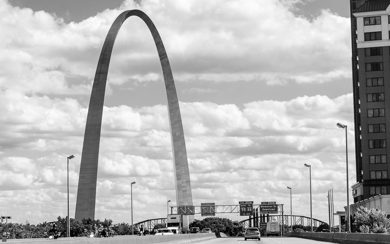 The Gateway Arch of my hometown, St Louis. GreatDistances / Matt Wicks
