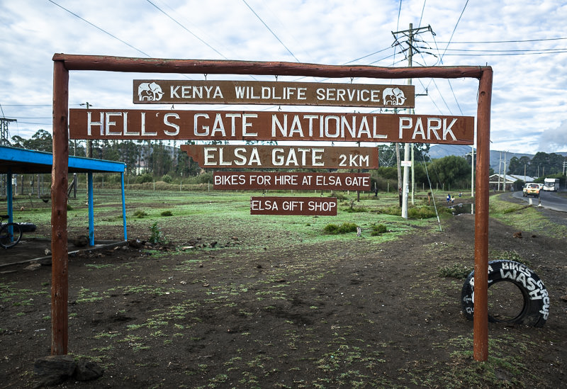Elsa Gate, Hell's Gate National Park, Kenya. One day in Naivasha, Kenya. GreatDistances / Matt Wicks