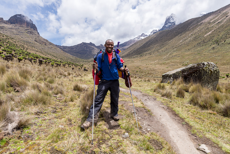 Sirimon Valley, Mount Kenya. GreatDistances / Matt Wicks